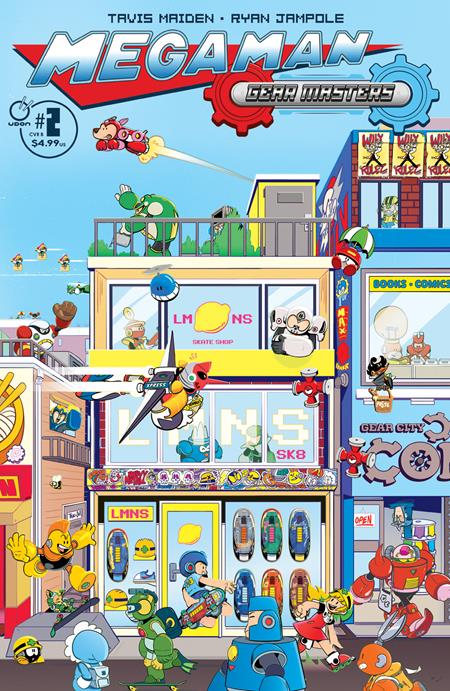 10/28/2026 MEGA MAN GEAR MASTERS #2 (OF 5) CVR B TAVIS MAIDEN VAR UDON ENTERTAINMENT