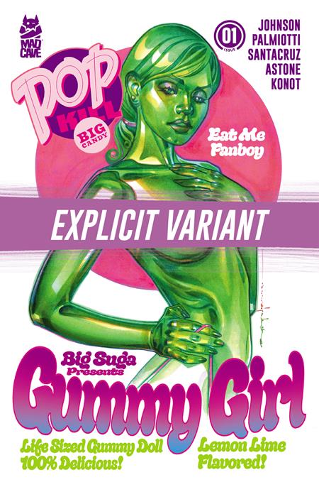 10/07/2026 POP KILL BIG CANDY #1 (OF 4) CVR G BRIAN STELFREEZE BLACK BAG CARDSTOCK VAR (MR) MAD CAVE STUDIOS