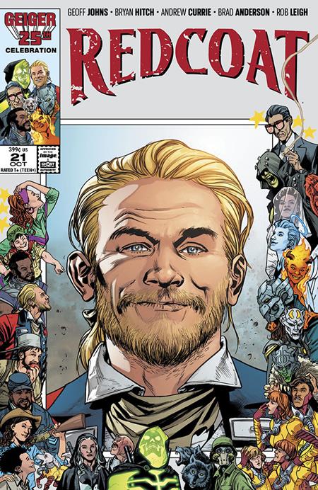 10/21/2026 REDCOAT #21 CVR B BRYAN HITCH & BRAD ANDERSON GEIGER #25 ANNIVERSARY VAR IMAGE COMICS