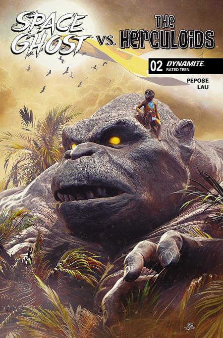 10/21/2026 SPACE GHOST VS THE HERCULOIDS #2 CVR D BJORN BARENDS VAR DYNAMITE ENTERTAINMENT