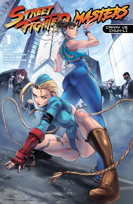 10/07/2026 STREET FIGHTER MASTERS CAMMY VS CHUN LI #1 (ONE SHOT) CVR A DRAX GAL UDON ENTERTAINMENT