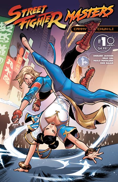 10/07/2026 STREET FIGHTER MASTERS CAMMY VS CHUN LI #1 (ONE SHOT) CVR C ENID BALAM VAR UDON ENTERTAINMENT