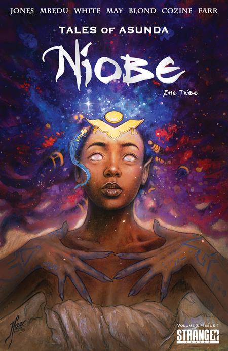 09/30/2026 TALES OF ASUNDA NIOBE SHE TRIBE VOL 02 #1 (OF 4) CVR A TEHANI FARR STRANGER COMICS