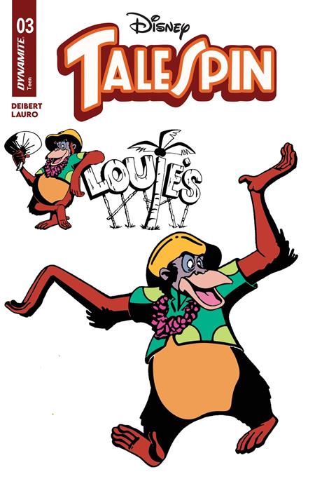10/21/2026 TALESPIN #3 CVR D CHARACTER DESIGN ART VAR DYNAMITE ENTERTAINMENT