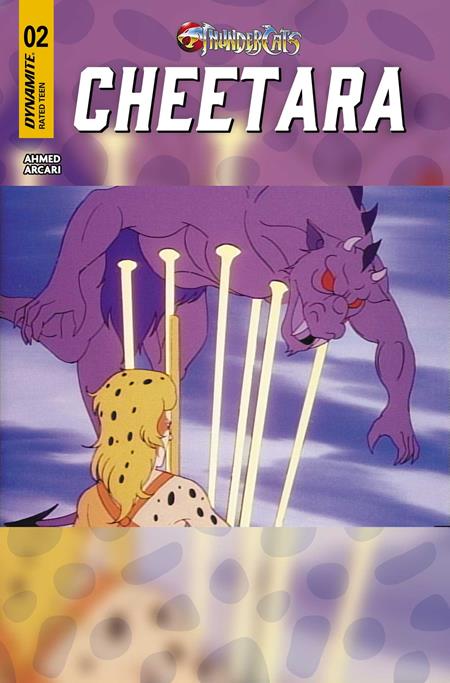 10/21/2026 THUNDERCATS CHEETARA #2 CVR E ANIMATION ART VAR DYNAMITE ENTERTAINMENT