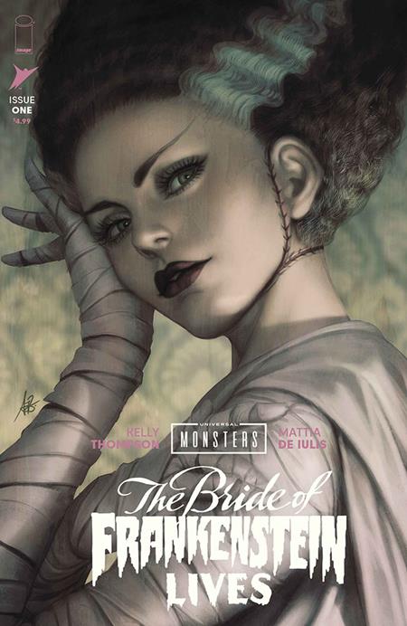10/28/2026 UNIVERSAL MONSTERS BRIDE OF FRANKENSTEIN LIVES #1 (OF 4) CVR C STANLEY ARTGERM LAU VAR IMAGE COMICS