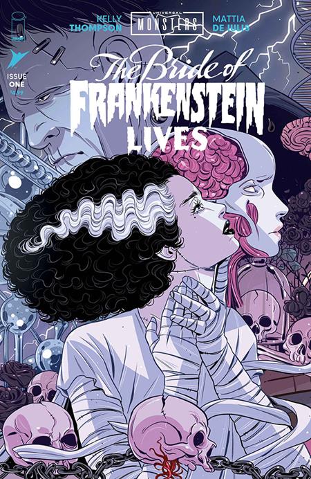 10/28/2026 UNIVERSAL MONSTERS BRIDE OF FRANKENSTEIN LIVES #1 (OF 4) CVR D LUANA VECCHIO CONNECTING VAR IMAGE COMICS