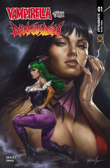 10/07/2026 VAMPIRELLA VS DARKSTALKERS SPECIAL #1 (ONE SHOT) CVR B LUCIO PARRILLO VAR DYNAMITE ENTERTAINMENT