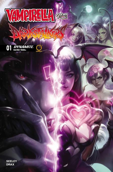 10/07/2026 VAMPIRELLA VS DARKSTALKERS SPECIAL #1 (ONE SHOT) CVR C FRANCESCO MATTINA VAR DYNAMITE ENTERTAINMENT