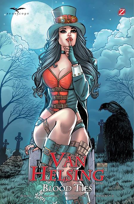 10/07/2026 VAN HELSING ANNUAL 2026 BLOOD TIES (ONE SHOT) CVR B JYN LEONARD VAR ZENESCOPE ENTERTAINMENT