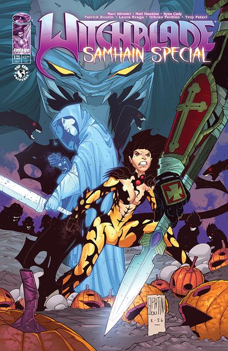 10/28/2026 WITCHBLADE SAMHAIN SPECIAL (ONE SHOT) CVR A PAT BOUTIN & ARIF PRIANTO IMAGE COMICS