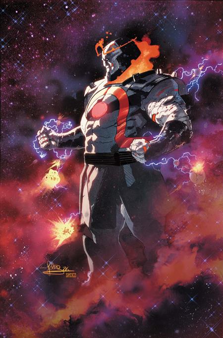 10/28/2026 DC ALL IN SAGA DARKSEID VS THE WORLD #1 (ONE SHOT) CVR C JAVI FERNANDEZ CARD STOCK VAR DC COMICS
