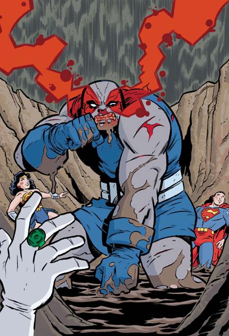 10/28/2026 DC ALL IN SAGA DARKSEID VS THE WORLD #1 (ONE SHOT) CVR D ANTHONY MARQUES CARD STOCK VAR DC COMICS