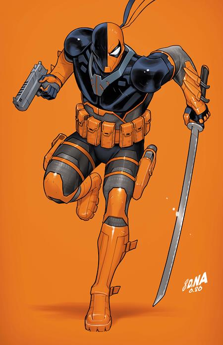 10/21/2026 DEATHSTROKE THE TERMINATOR #8 CVR B DAVID NAKAYAMA CARD STOCK VAR DC COMICS