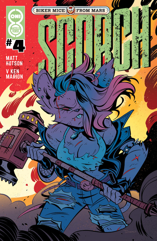 11/25/2026 Biker Mice from Mars Scorch #4 Cover A Tango ONI PRESS