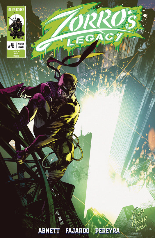 11/18/2026 Zorro's Legacy #4 Variant B (Ossio) IDW PUBLISHING