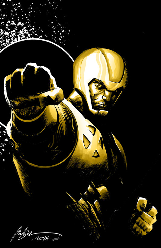 12/09/2026 X-O Manowar: Black, White & Gold #2 Variant C (Albuquerque Full Art) IDW PUBLISHING