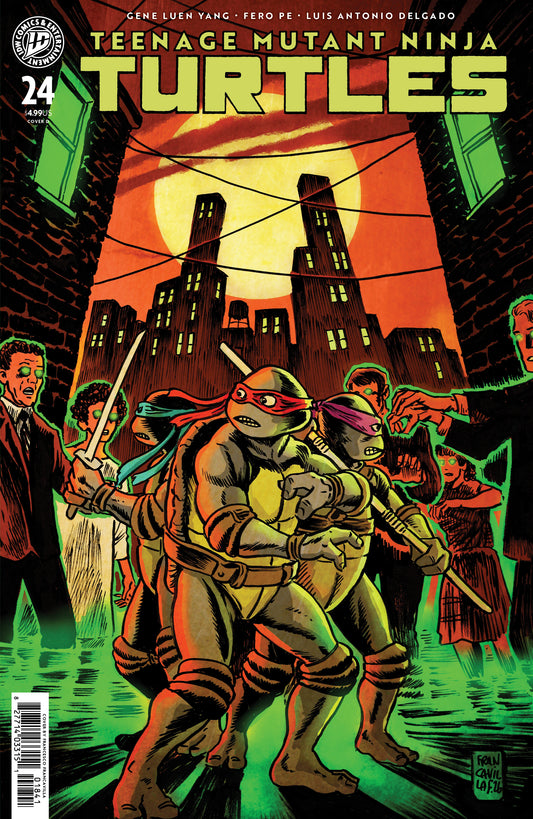 11/11/2026 Teenage Mutant Ninja Turtles #24 Variant D (Francavilla) IDW PUBLISHING