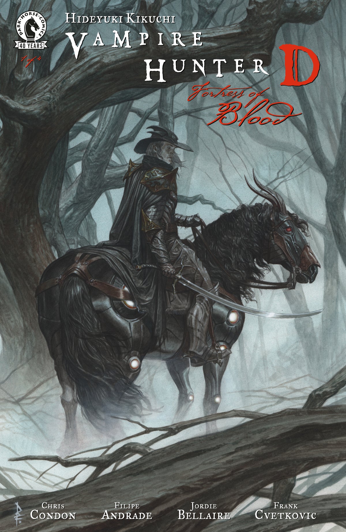 12/16/2026 Vampire Hunter D: Fortress of Blood #1 (CVR B) (Riccardo Federici) DARK HORSE COMICS