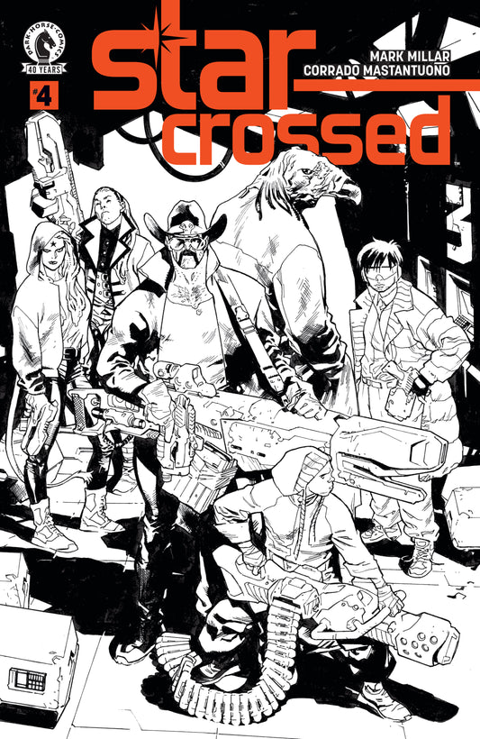 12/09/2026 Star-Crossed #4 (CVR B) (B&W) (Stuart Immonen) DARK HORSE COMICS