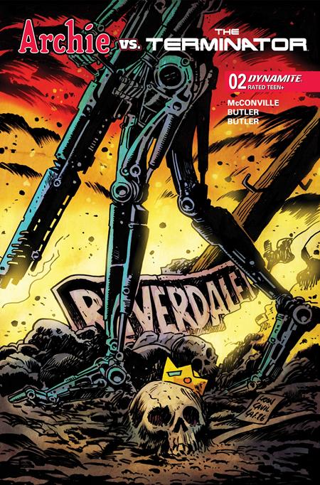 11/04/2026 ARCHIE VS THE TERMINATOR #2 CVR A FRANCESCO FRANCAVILLA DYNAMITE ENTERTAINMENT