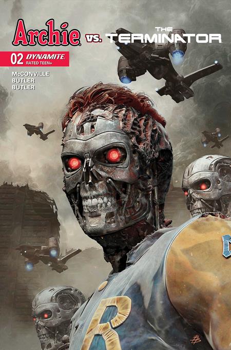 11/04/2026 ARCHIE VS THE TERMINATOR #2 CVR B BJORN BARENDS VAR DYNAMITE ENTERTAINMENT