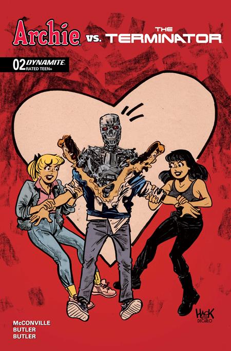 11/04/2026 ARCHIE VS THE TERMINATOR #2 CVR C ROBERT HACK VAR DYNAMITE ENTERTAINMENT