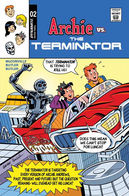 11/04/2026 ARCHIE VS THE TERMINATOR #2 CVR D BILL GALVAN VAR DYNAMITE ENTERTAINMENT