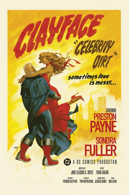 11/11/2026 CLAYFACE CELEBRITY DIRT #5 (OF 6) CVR C DAVID TALASKI CARD STOCK VAR DC COMICS