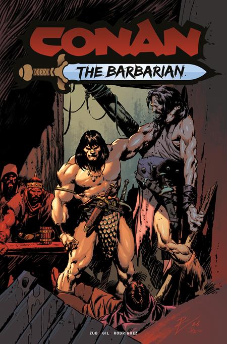 11/25/2026 CONAN THE BARBARIAN #37 CVR H ROBERTO DE LA TORRE FOIL VAR (MR) TITAN COMICS