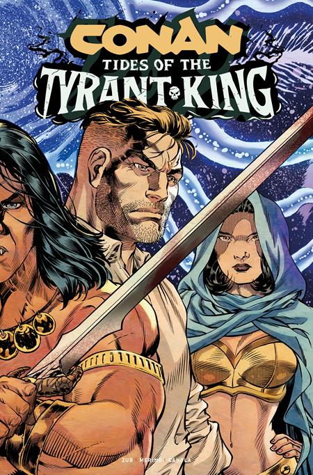 11/18/2026 CONAN THE BARBARIAN TIDES OF THE TYRANT KING #3 (OF 4) CVR B JESUS MERINO VAR (MR) TITAN COMICS