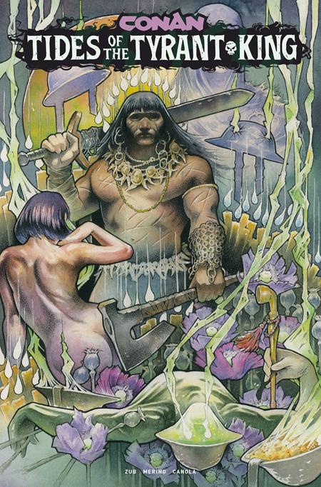 11/18/2026 CONAN THE BARBARIAN TIDES OF THE TYRANT KING #3 (OF 4) CVR D JOHN BAIZLEY VAR (MR) TITAN COMICS