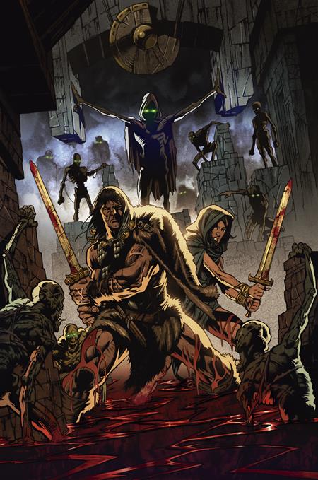 11/18/2026 CONAN THE BARBARIAN TIDES OF THE TYRANT KING #3 (OF 4) CVR E DANNY EARLS VIRGIN CARDSTOCK VAR (MR) TITAN COMICS