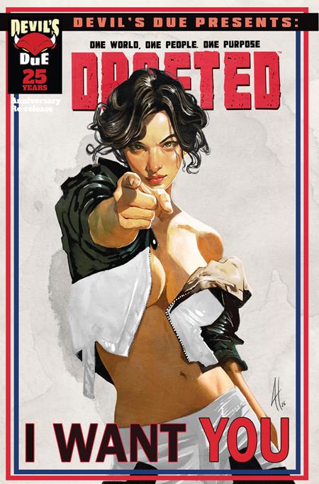 11/18/2026 DEVILS DUE PRESENTS DRAFTED #1 (ONE SHOT) CVR B JOEL H HERRERA VAR MASSIVE PUBLISHING
