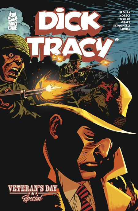 11/11/2026 DICK TRACY VETERANS DAY SPECIAL (ONE SHOT) CVR A GERALDO BORGES MAD CAVE STUDIOS