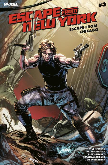 11/25/2026 ESCAPE FROM NEW YORK ESCAPE FROM CHICAGO #3 CVR B CAANAN WHITE VAR MAD CAVE STUDIOS