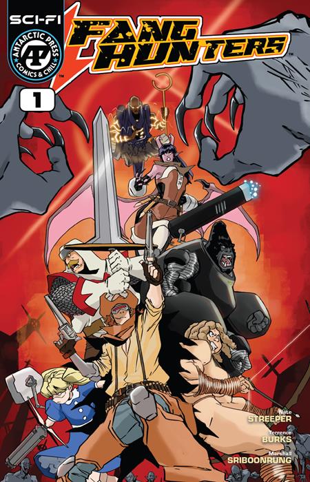 11/25/2026 FANG HUNTERS #1 CVR A TERRENCE BURKS MASSIVE PUBLISHING
