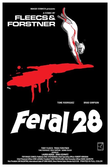 11/25/2026 FERAL #28 CVR B TONY FLEECS & TRISH FORSTNER SUSPIRIA HOMAGE VAR IMAGE COMICS
