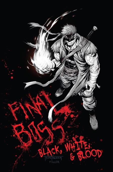 11/25/2026 FINAL BOSS #1 BLACK WHITE AND BLOOD REPRINT CVR C TYLER KIRKHAM GRAFFITI VAR (MR) IMAGE COMICS