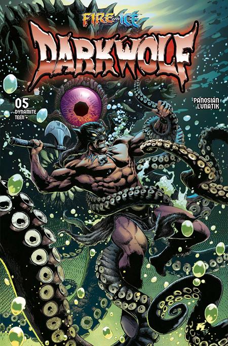 11/11/2026 FIRE AND ICE DARKWOLF #5 CVR B RICCARDO LATINA VAR DYNAMITE ENTERTAINMENT