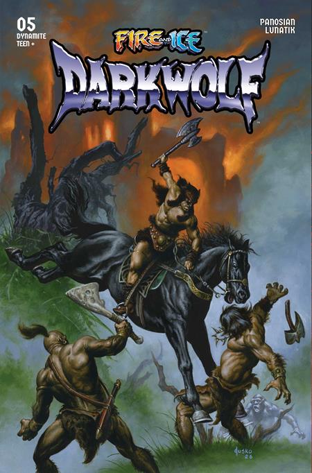 11/11/2026 FIRE AND ICE DARKWOLF #5 CVR C JOE JUSKO VAR DYNAMITE ENTERTAINMENT