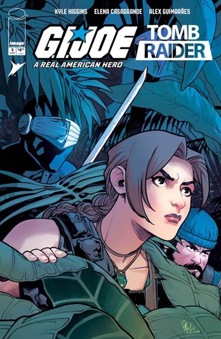 11/04/2026 GI JOE A REAL AMERICAN HERO TOMB RAIDER #2 (OF 5) CVR A ELENA CASAGRANDE & ALEX GUIMARAES IMAGE COMICS