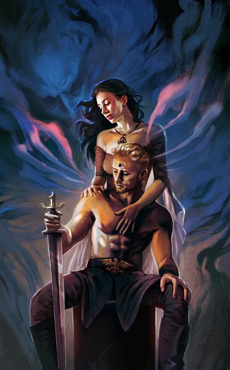 11/04/2026 HAWKMOON THE MAD GOD #2 (OF 2) CVR C CLAUDIA CARANFA VIRGIN CARDSTOCK VAR (MR) TITAN COMICS