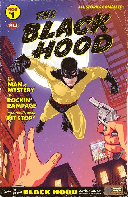 11/11/2026 JOSIE AND THE PUSSYCATS ROCK ON (ONE SHOT) CVR E MATT TALBOT BLACK HOOD FOIL VAR ARCHIE COMICS PUBLICATIONS