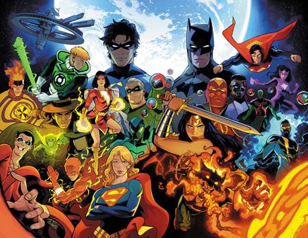 11/25/2026 JUSTICE LEAGUE UNLIMITED #25 CVR I RAFAEL PEREZ WRAPAROUND CARD STOCK VAR DC COMICS
