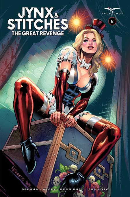 11/11/2026 JYNX AND STITCHES THE GREAT REVENGE #2 (OF 3) CVR C MARIA LAURA SANAPO VAR ZENESCOPE ENTERTAINMENT