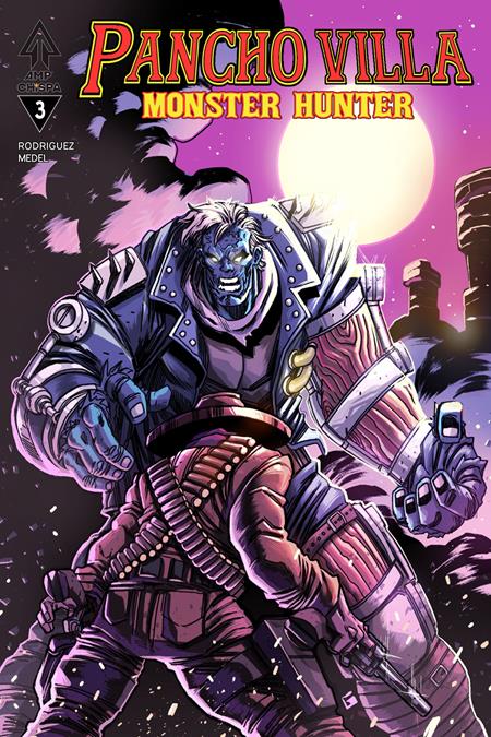 11/11/2026 PANCHO VILLA MONSTER HUNTER #3 (OF 3) CVR A GUILLERMO VILLARREAL MASSIVE PUBLISHING