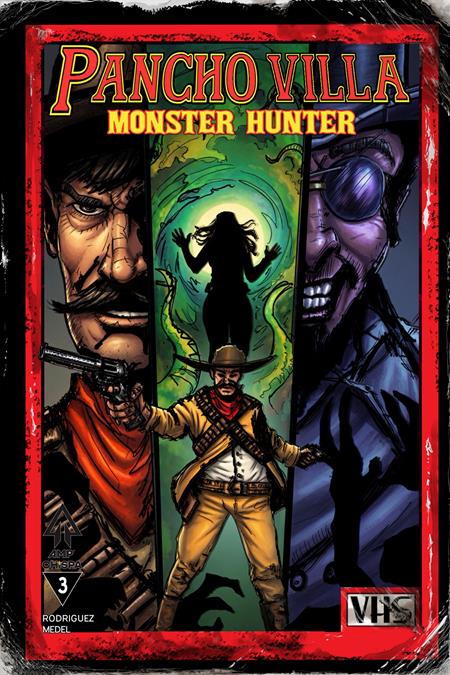 11/11/2026 PANCHO VILLA MONSTER HUNTER #3 (OF 3) CVR B HECTOR RODRIGUEZ III VAR MASSIVE PUBLISHING