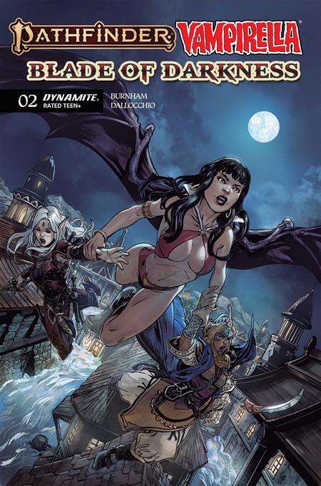 11/25/2026 PATHFINDER VAMPIRELLA BLADE OF DARKNESS #2 CVR A STEVEN CUMMINGS DYNAMITE ENTERTAINMENT