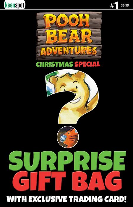 11/18/2026 POOH BEAR ADVENTURES CHRISTMAS SPECIAL #1 (ONE SHOT) CVR B SURPRISE COVER BAGGED WITH TRADING CARD V EX POSSE HOLDINGS
